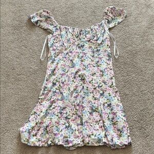 Floral Off-Shoulder Dress